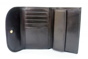 3 Fold Purse(Black)