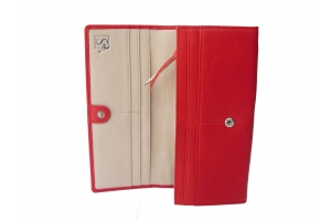 Light Long Wallet - Lipstick