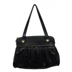 Pleated Satchel